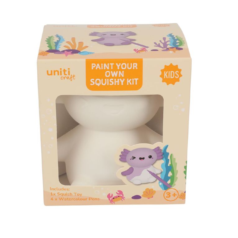 Uniti Kids Large Squishy Kit Axolot, , hi-res