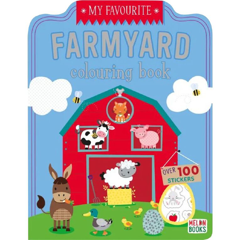 My Favourite Farmyard Colouring Book, , hi-res