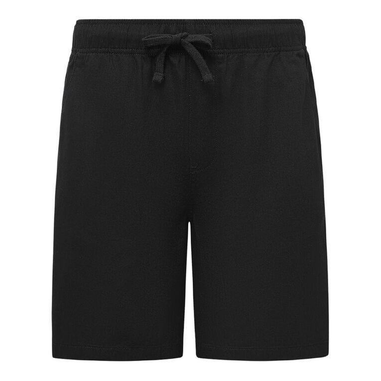 H&H Men's Woven Shorts, Black, hi-res