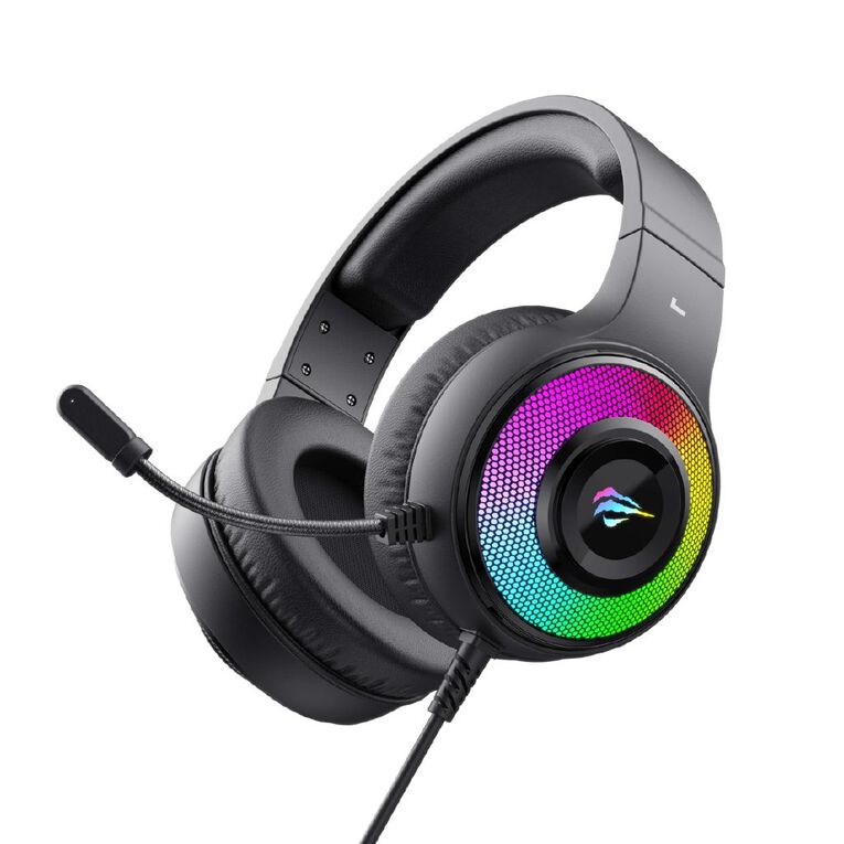 Gamenote 50mm RGB Headset Black H2042D Black/Blue, , hi-res