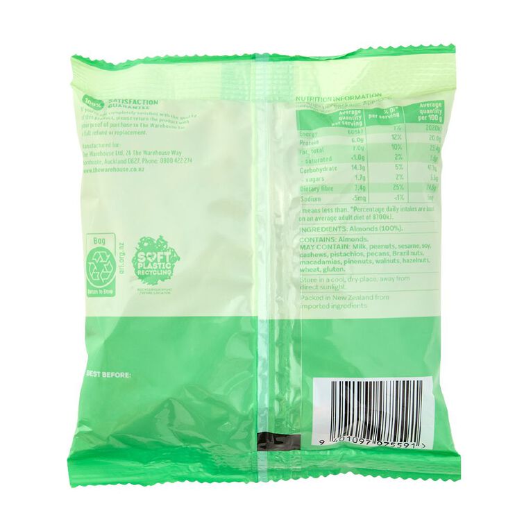 Market Kitchen Almonds Natural 200g, , hi-res