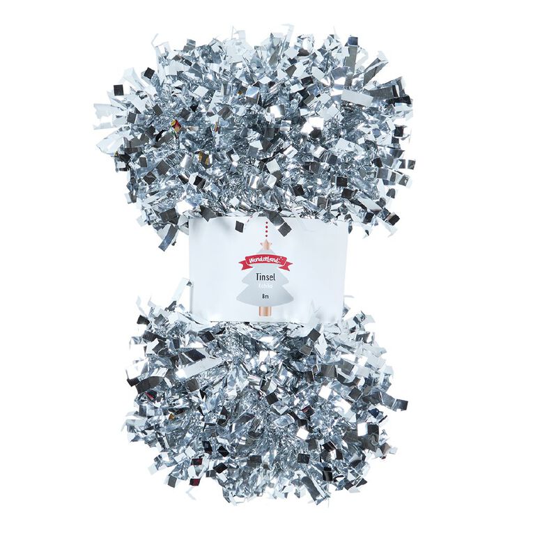 Wonderland Tinsel 8m Assorted, , hi-res