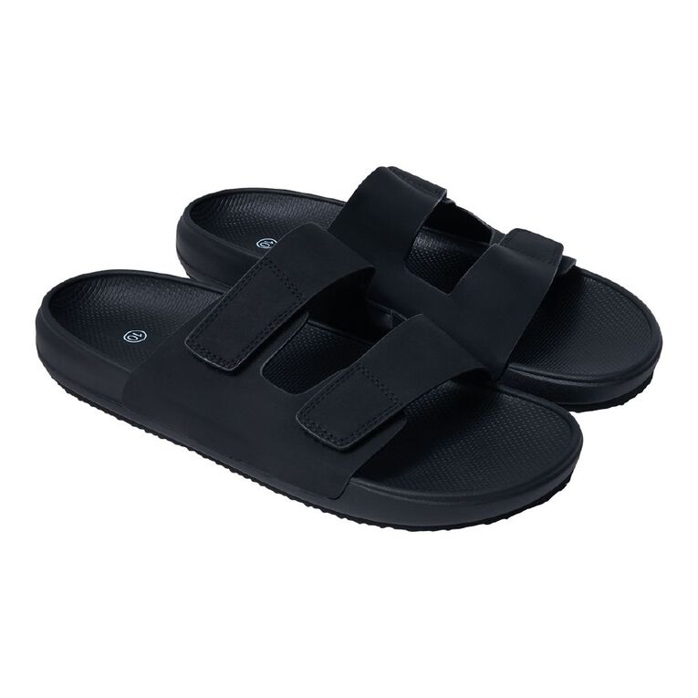 H&H Men's Ross Sandals, Black, hi-res