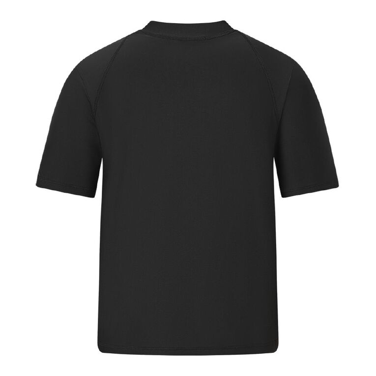 H&H Men's Basic Rash Top, Black, hi-res