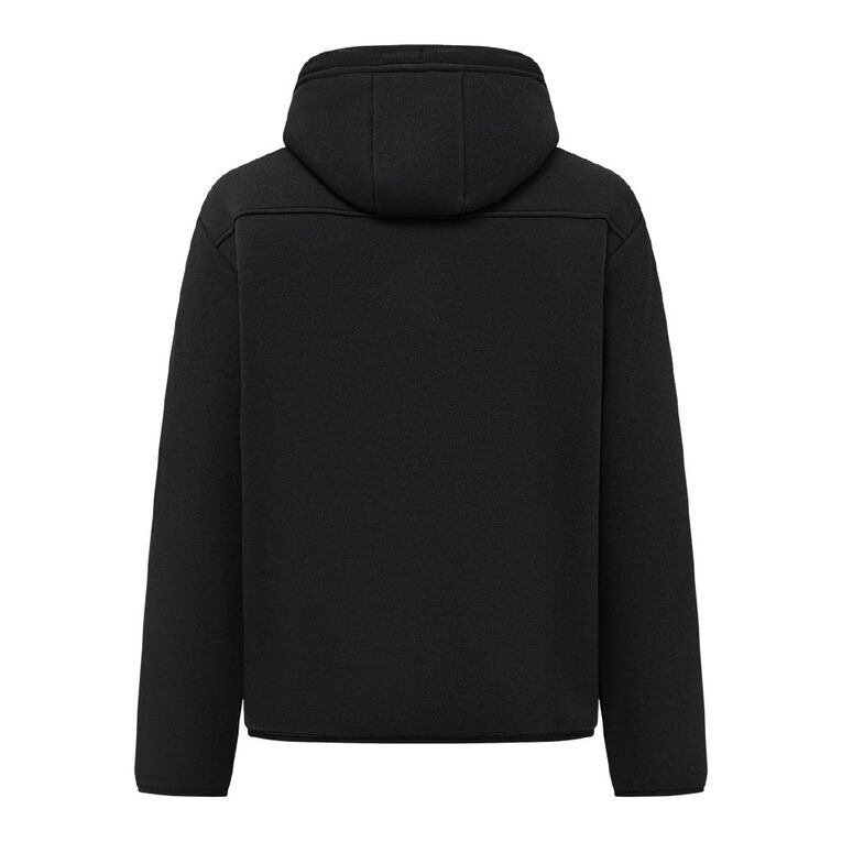 H&H Men's Microfleece Lined Zip Thru Hood, Black, hi-res