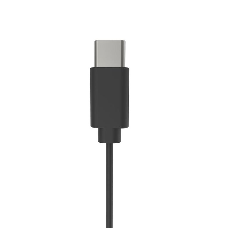 Veon In Ear USB-C Earphones with Microphone VNA06BLK Black, , hi-res