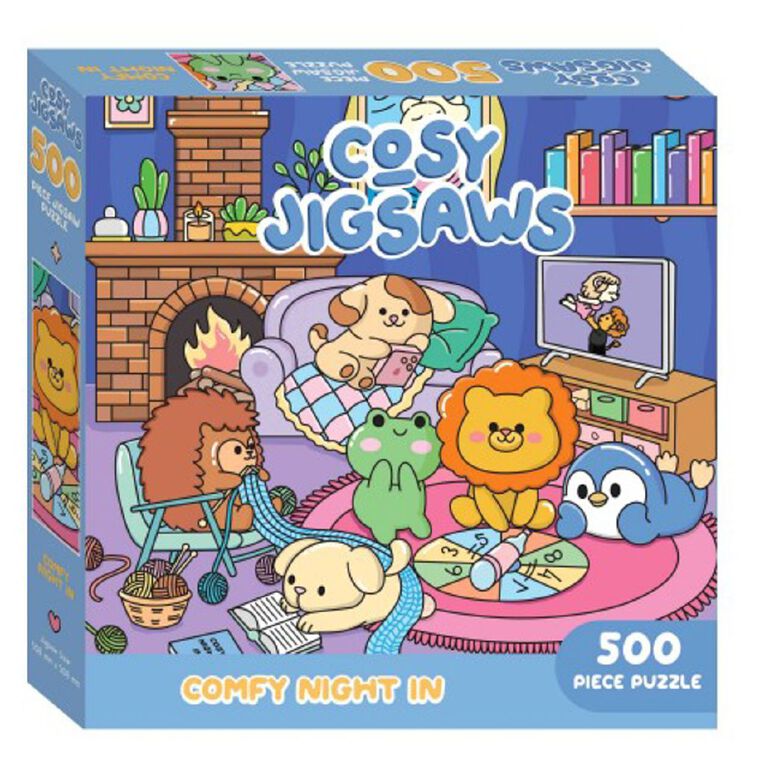 Cosy Comfy Night In 500 Piece Puzzle, , hi-res
