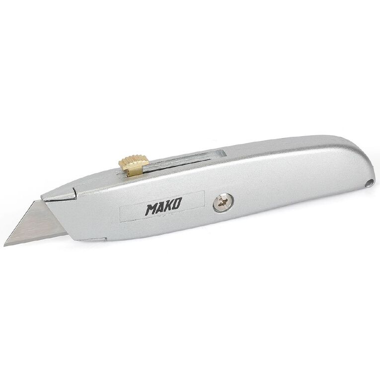 Mako Retractable Fixed Blade Knife, , hi-res