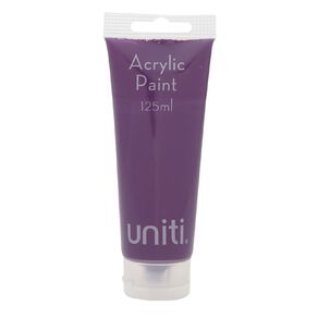 Uniti Acrylic Paint Tube Purple 125ml