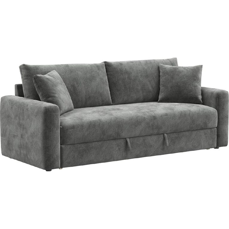 Living & Co Bronte Sofa Bed Grey, , hi-res