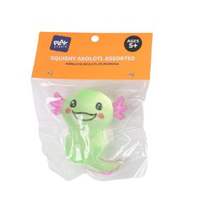 Play Studio Squishy Sparkle Axolotl Assorted