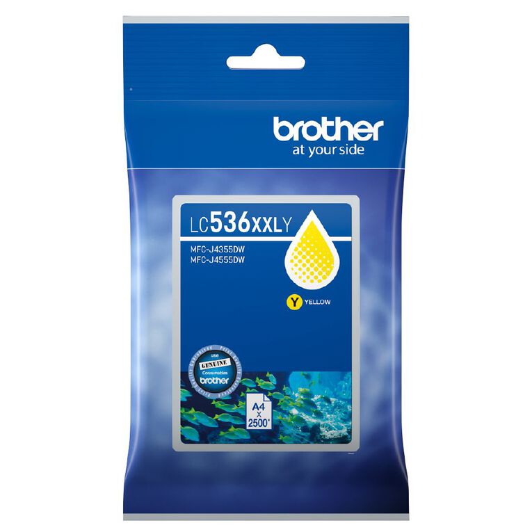 Brother LC536XXL 2500 Pages Yellow, , hi-res