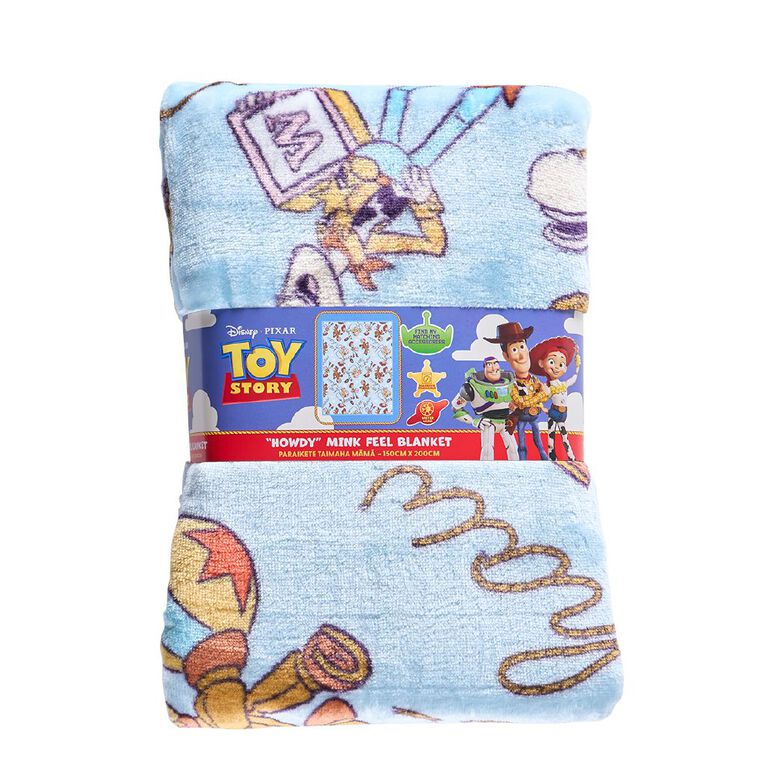 Toy Story Mink Blanket Single, , hi-res