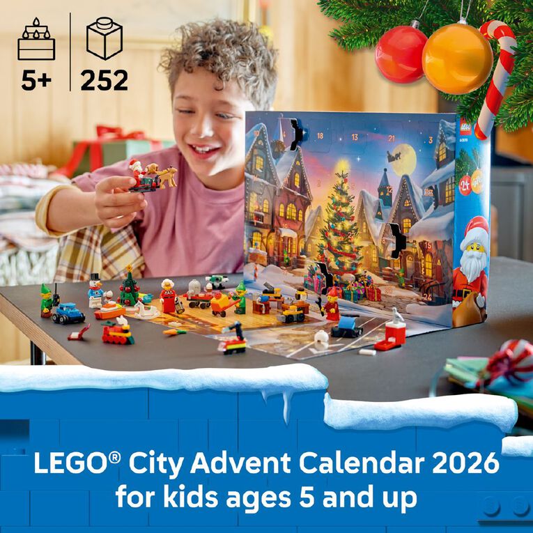 LEGO CITY Advent Calendar 2026 60510, , hi-res