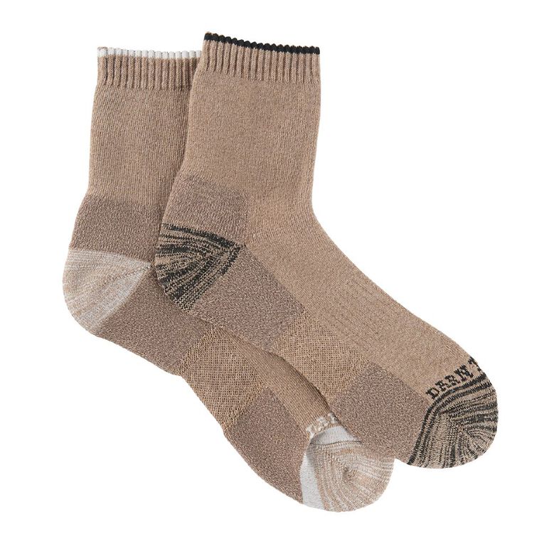 Darn Tough Women's Boot Crew Utility Socks 2 Pack, Taupe, hi-res
