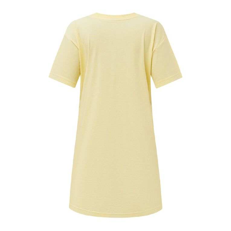 Winnie the Pooh Boxy Tee Nightie, Yellow Light, hi-res