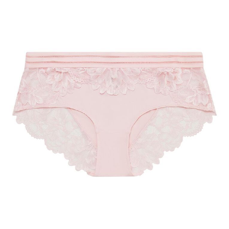 H&H Women's Elegance Boyleg Briefs, Pink Mid, hi-res