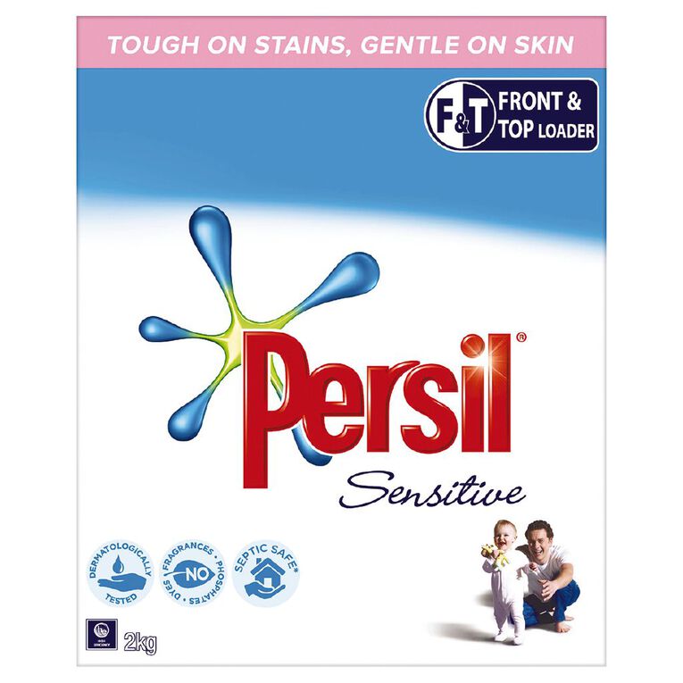 Persil Laundry Powder Sensitive Box 2kg, , hi-res