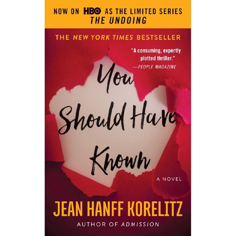 You Should Have Known by Jean Hanff Korelitz, , hi-res
