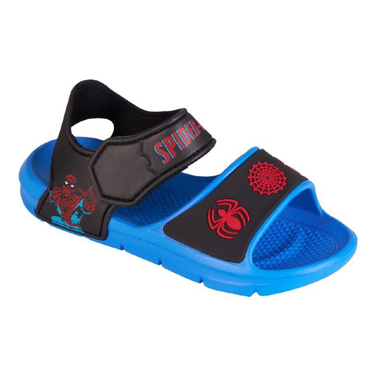 Spider-Man Older Kids' Beach Sandals, Blue, hi-res