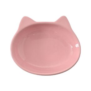 Pet HQ Ceramic Cat Bowl Pink