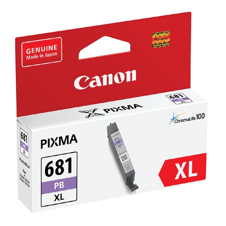 Canon CLI-681XL Ink Photo Blue (500 Pages), , hi-res