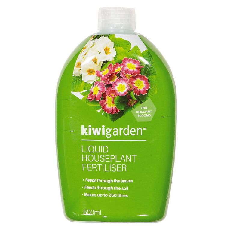 Kiwi Garden Liquid Houseplant Fertiliser 500ml, , hi-res
