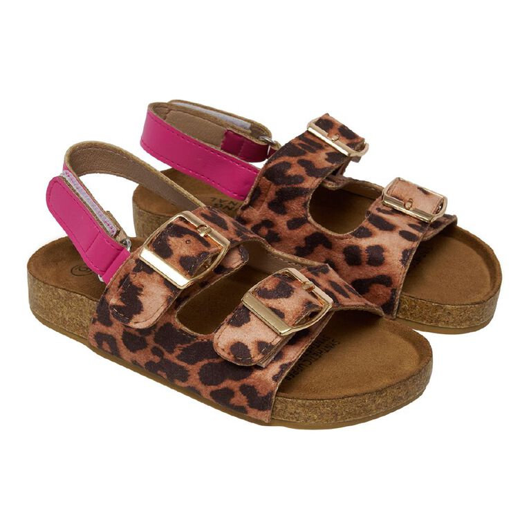 Young Original Junior Kids' Meow Sandals, Pink, hi-res