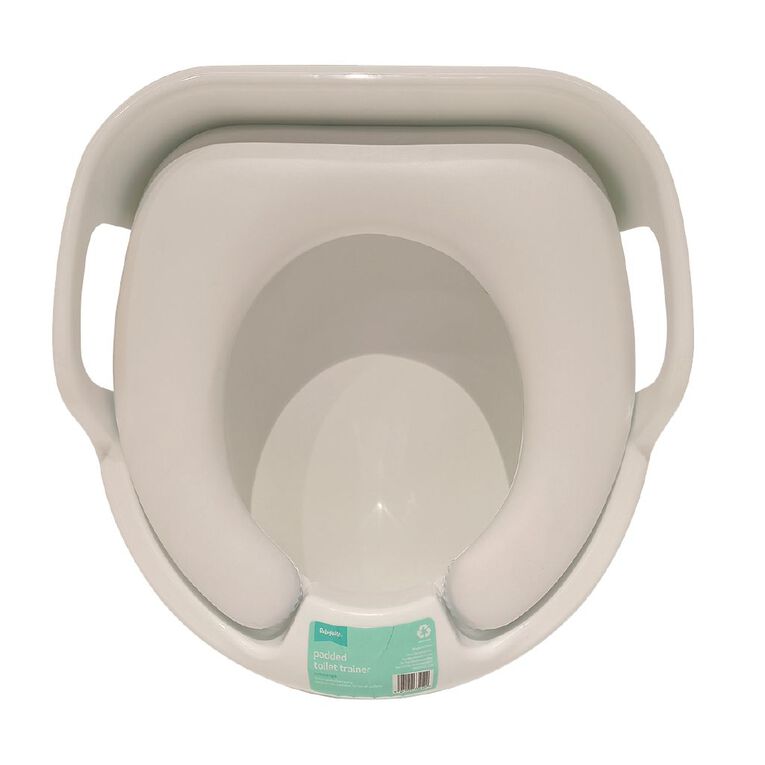 Babywise Padded Toilet Trainer Seat White, , hi-res
