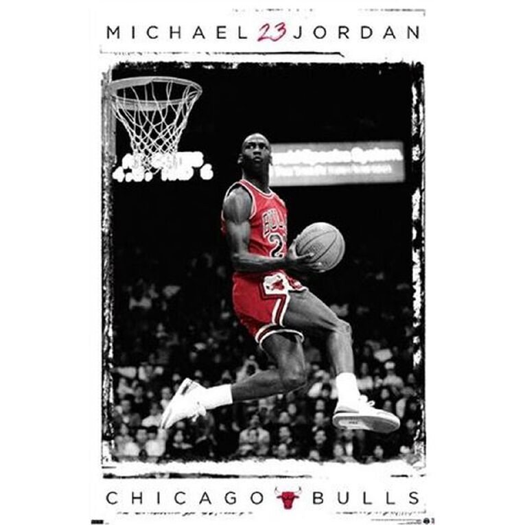 Poster #6 Michael Jordan Slam Dunk, , hi-res