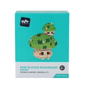 Play Studio Mini Block Mushroom Green