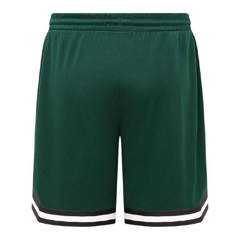 Garage Men's Basketball Shorts, Green Dark, hi-res