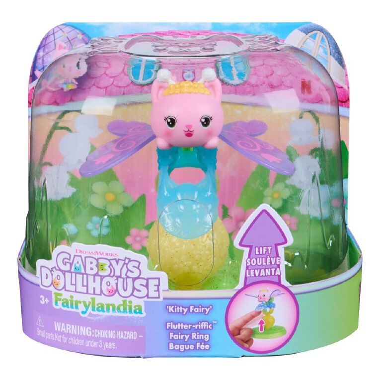 Gabby's Dollhouse Fairy Flutter Fairy Rings, , hi-res