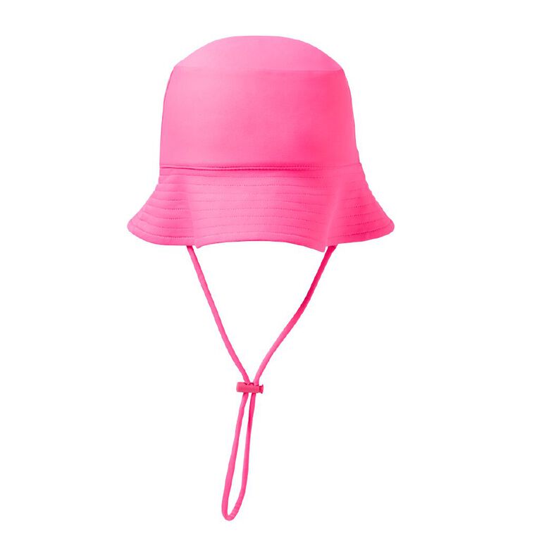 Young Original Kids' Swim Bucket Hat, Pink Mid, hi-res