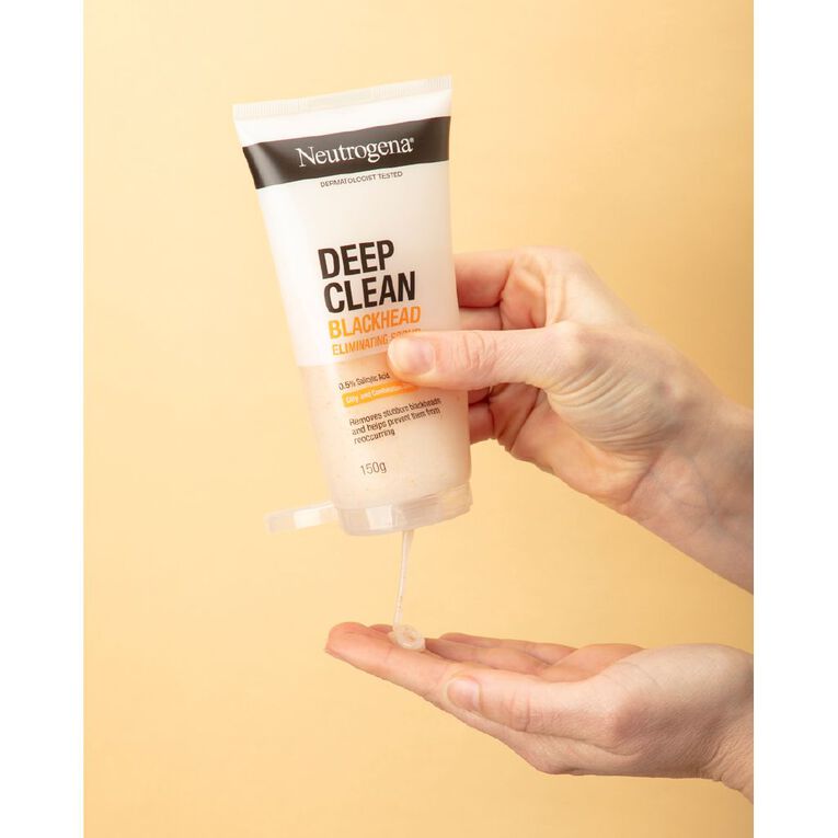 Neutrogena Deep Clean Blackhead Eliminating Scrub 150g, , hi-res