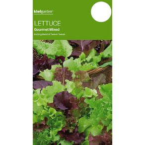 Kiwi Garden Lettuce Gourmet Mixed Seeds