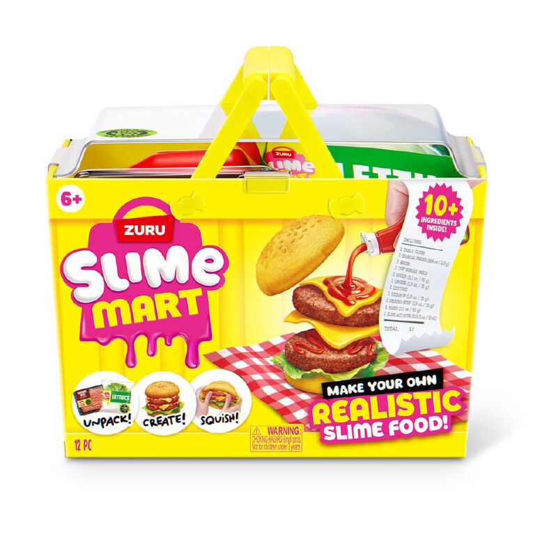 Zuru Slime Mart Small Shopping Basket Series 1 Burger, , hi-res