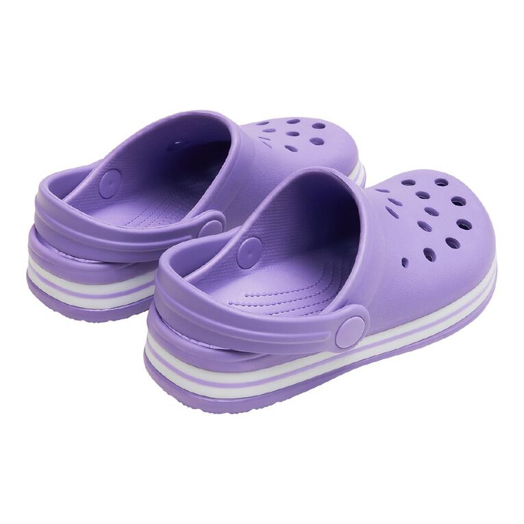 Young Original Senior Kids' Jack Frog Clog Shoes, Purple, hi-res