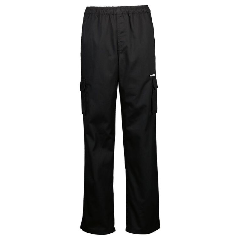 Schooltex Frankton School Cargo Pants with Embroidery, Black, hi-res