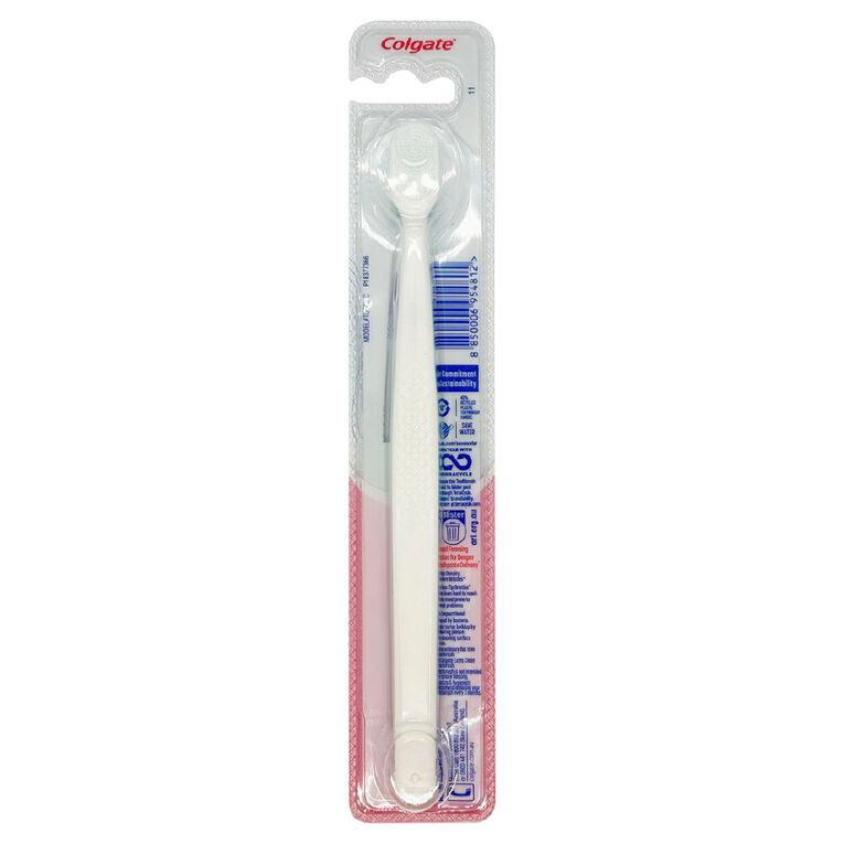 Colgate Total Active Prevention Foaming Clean Toothbrush Medium 1 Pack, , hi-res