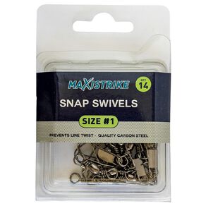 Maxistrike 1 Snap Swivels 14 Pack