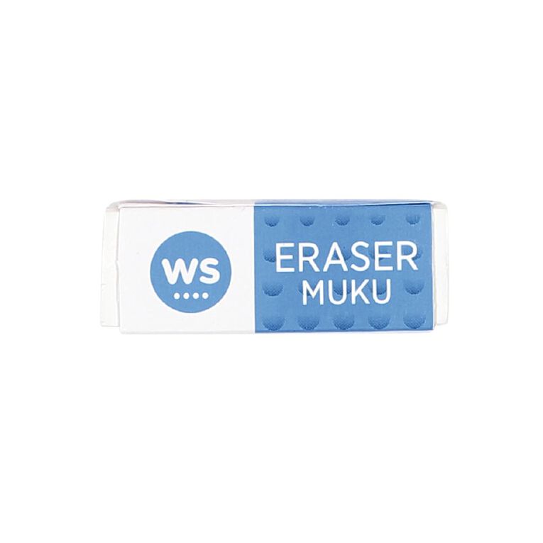 WS Single Eraser White, , hi-res