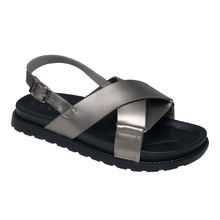 H&H Women's Xover Chunky Sandals Pewter, Pewter, hi-res