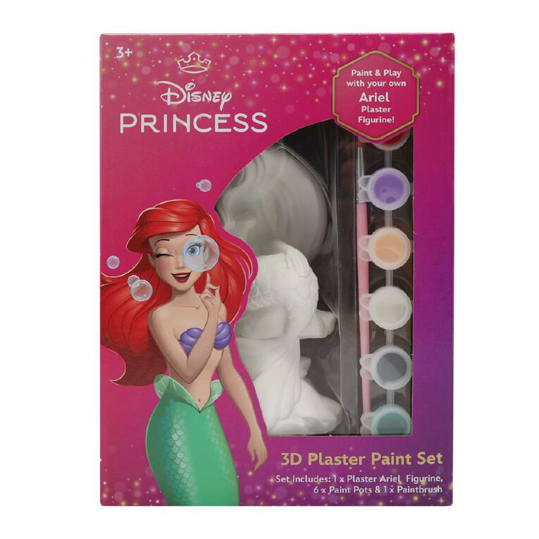 Disney Princess Plaster Paint Set, , hi-res