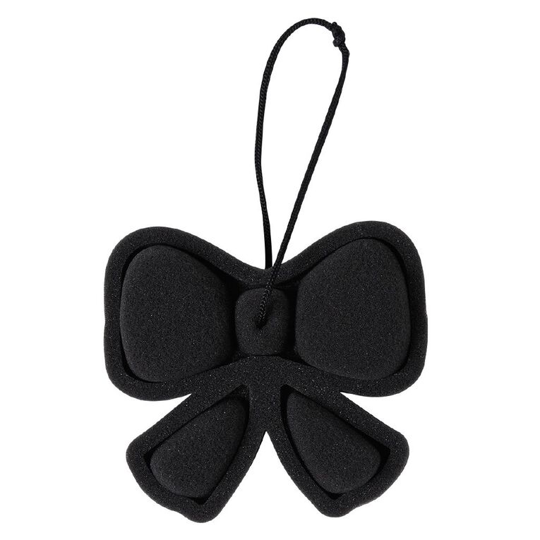 Poppi Bow Sponge Black, , hi-res