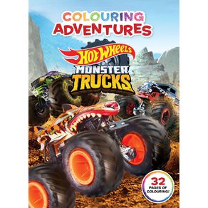 Hot Wheels Monster Truck: Colouring Adventures