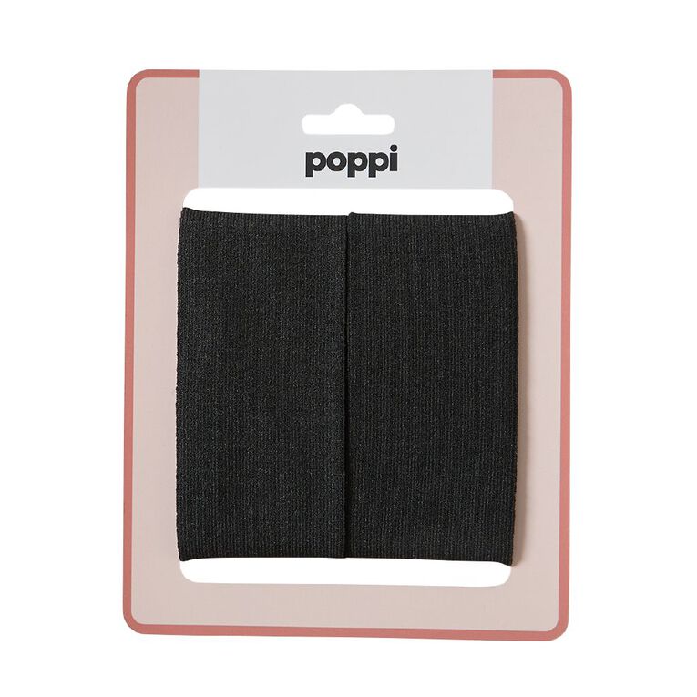 Poppi Soft Headband Black 2 Pack, , hi-res