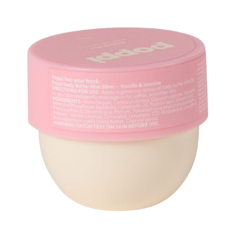 Poppi Body Butter Mini 50ml - VANILLA, , hi-res