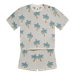 Young Original Toddler 2 Piece Knitted Top and Shorts Set