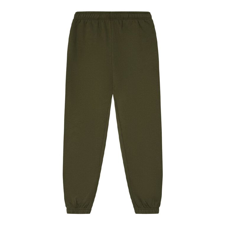Young Original Plain Trackpants, Green Dark, hi-res